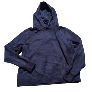 Wellen By Huckberry Vintage Wash Tie Dye Pullover in Navy Tie Dye Size Large